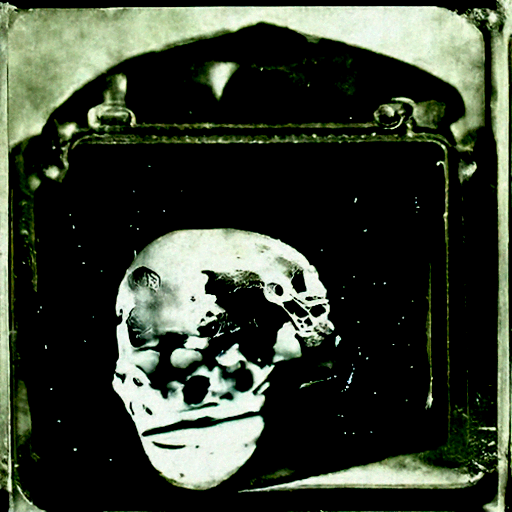 a human skull ambrotype [Disco Diffusion v5] 1305404669