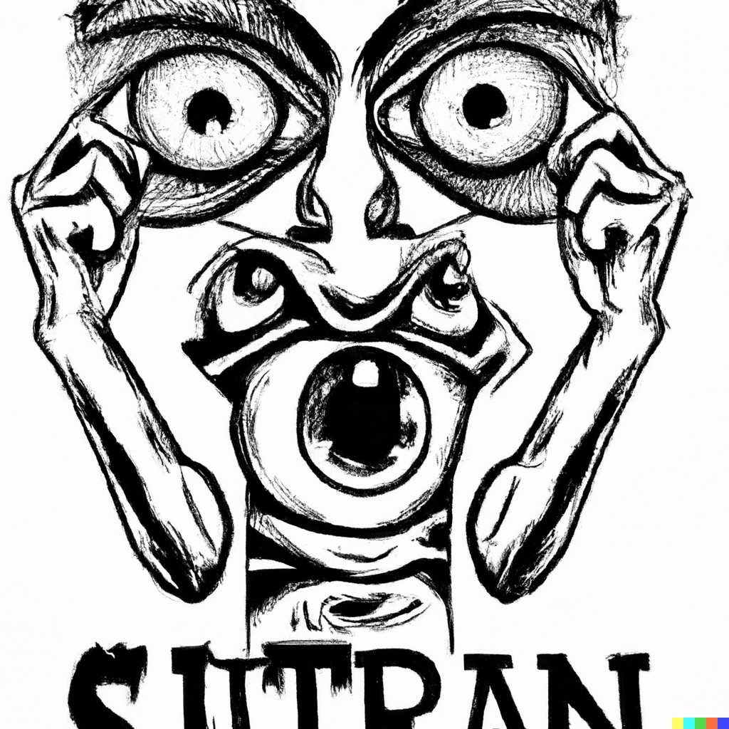 DALL·E 2022-07-13 00.02.28 – Lord of the hopeless heart and hollow eye Thy phantoms, yet more hideous, rise