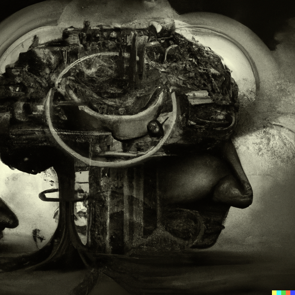 DALL·E 2022-07-16 01.27.19 – in the vast universe there exists a gigantic mechanical magical brain called Boltzmann brain by gustave dore detailed digital illustration CryEngine