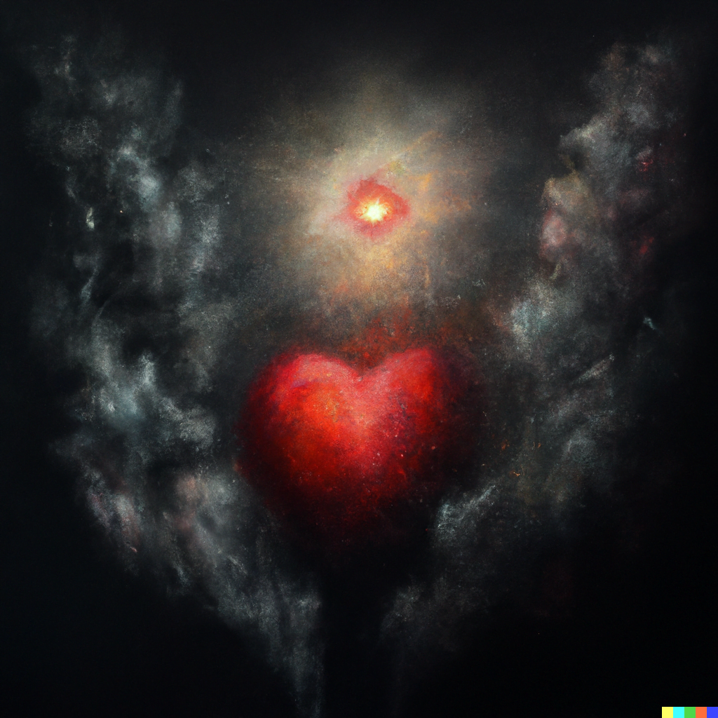 DALL·E 2022-07-17 01.48.37 – my heart exploding by Zdzisław Beksiński