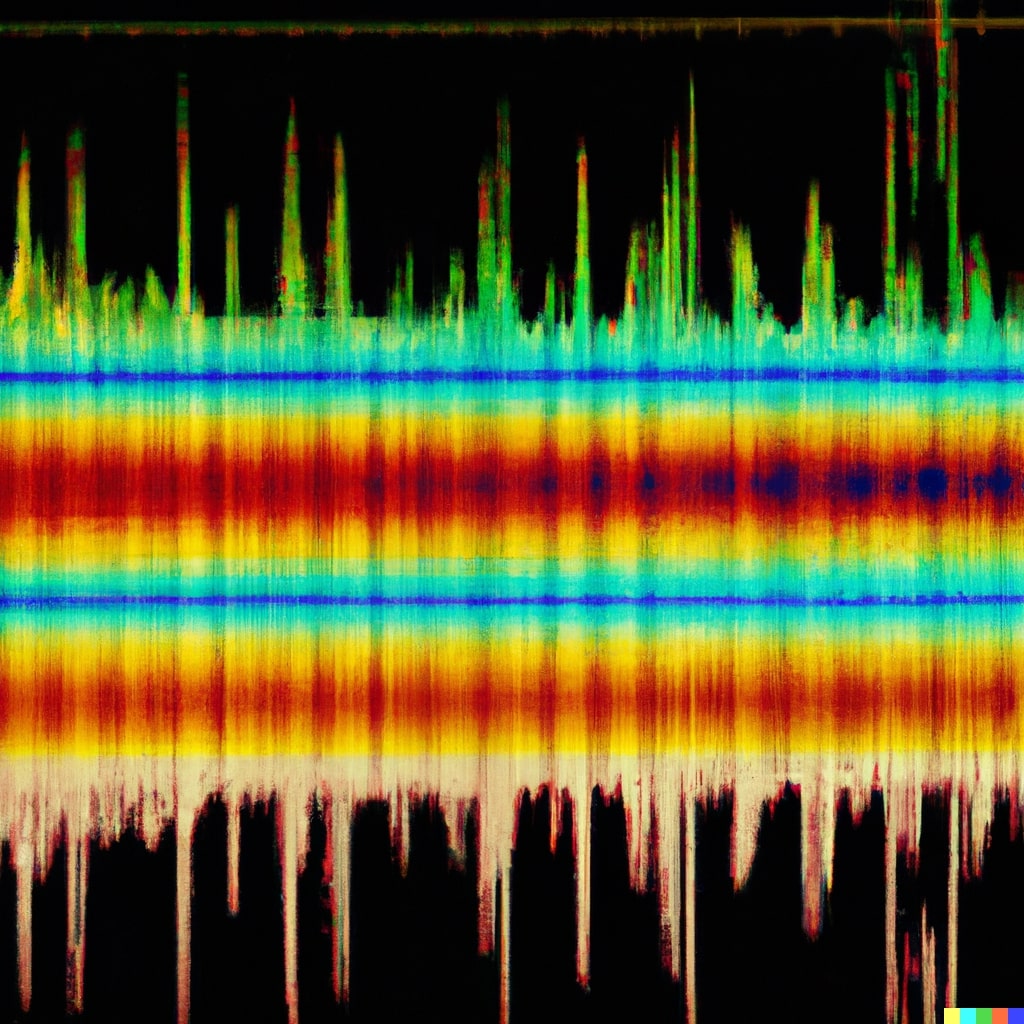 DALL·E 2022-07-19 22.04.49 – spectrogram image of a beat