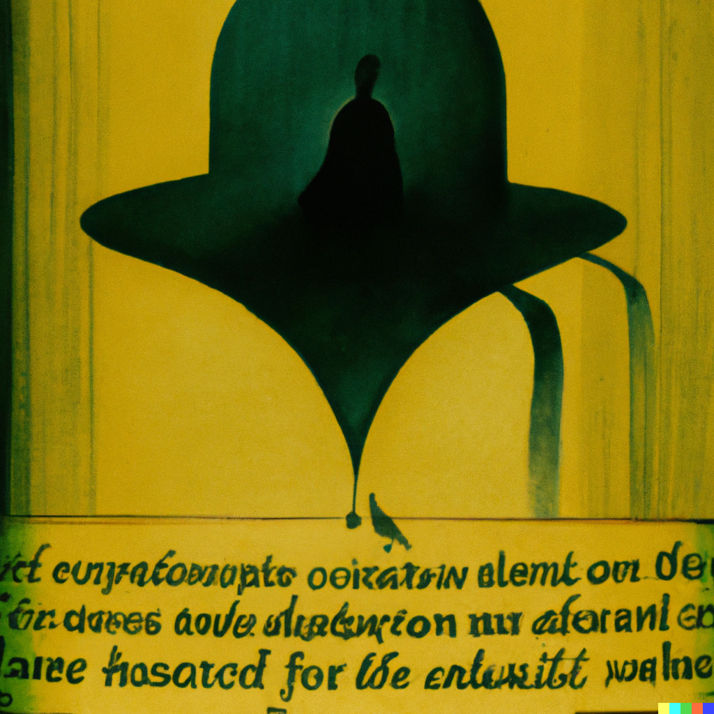 DALL·E 2022-07-24 21.01.13 – Not to be Reproduced Rene Magritte gustave dore Zdzislaw Beksinski