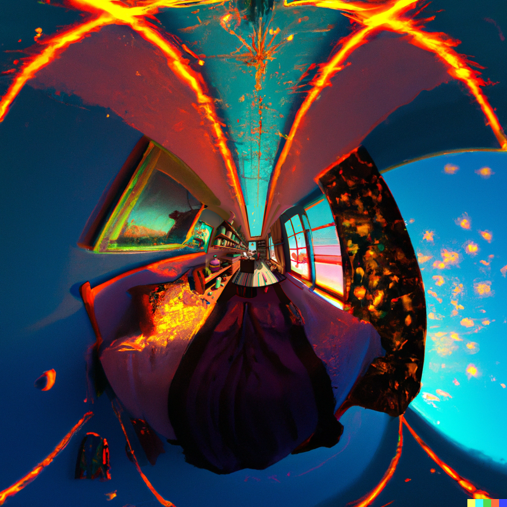 DALL·E 2022-08-10 22.09.08 – mystical bedroom in the style of ghibli