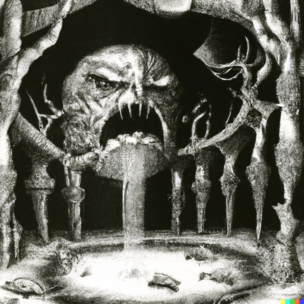 DALL·E 2022-09-01 18.21.24 – eldritch god eating worlds by giger, zdzisław beksinski, greg rutkowski