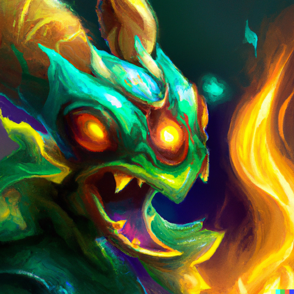 DALL·E 2022-09-03 13.03.15 – a magical cute glowing creature, colorful space theme, bright art masterpiece artstation. 8 k, sharp high quality artwork in style of jose daniel cabr