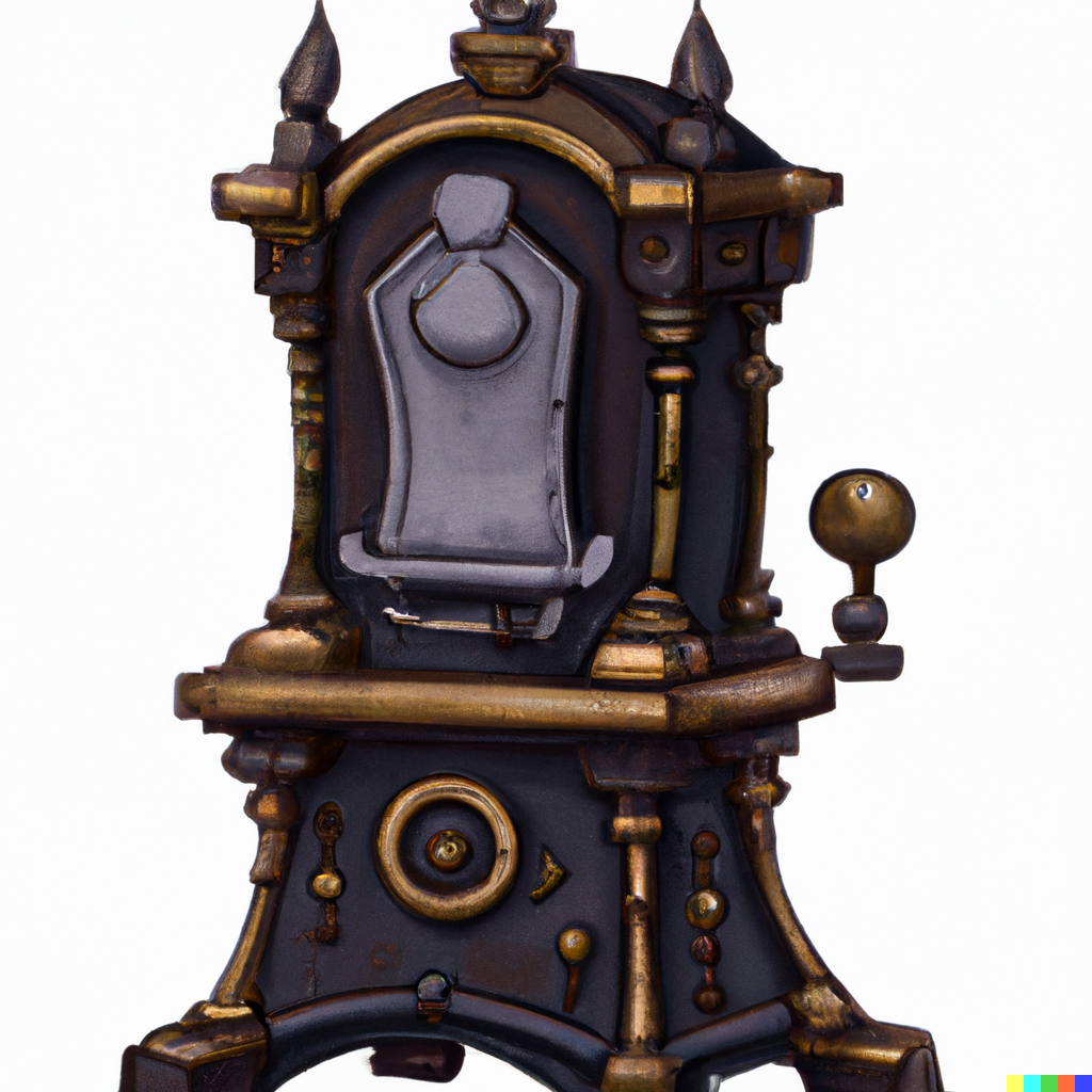 DALL·E 2022-09-08 21.08.40 – fantasy magic item dungeons and dragons wizards of the coast ancient chess computer