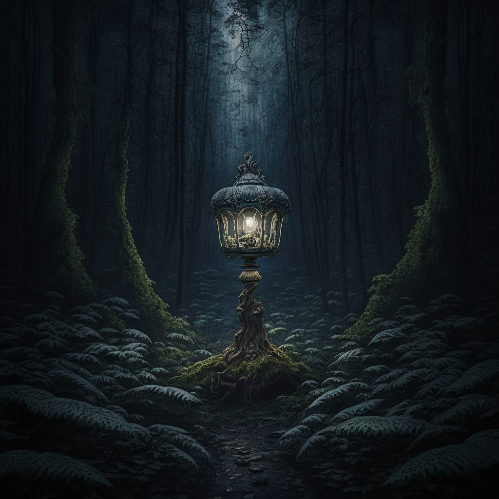 sardistic_a_small_dimly_lit_antique_lamp_post_in_the_distance_i_c917de18-b343-4568-88c5-3f5b3672fa9d