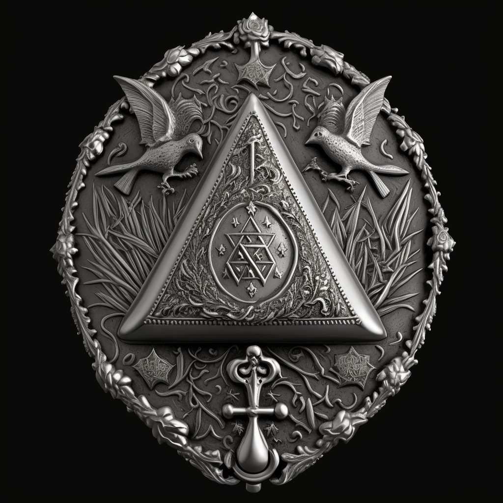 sardistic_an_ornate_silver_emblem_with_magical_properties_and_t_1b7b7705-67fe-459e-8604-1aa8002647bf