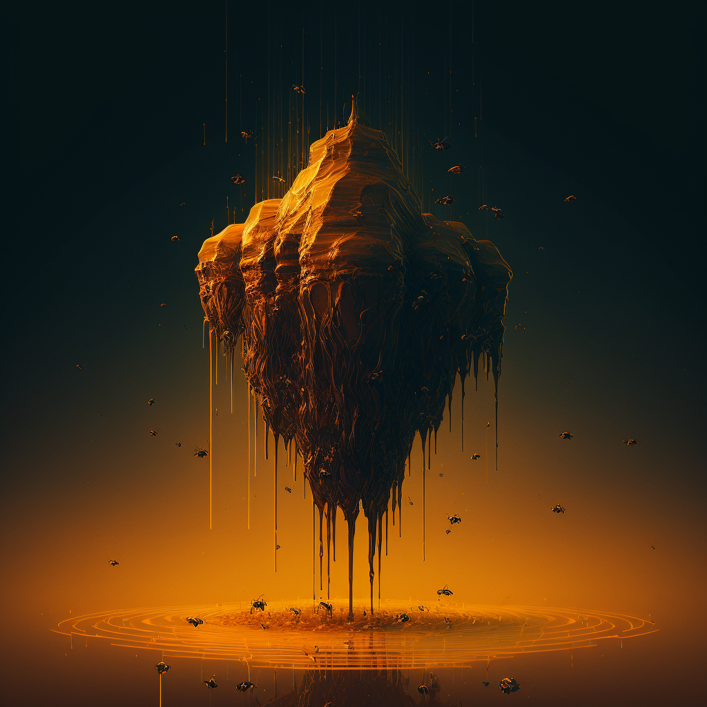sardistic_swarm_of_bees_dripping_in_golden_honey_by_Zdzisaw_Bek_9a4a2c66-d415-426b-884e-8c6ea22bcdc1