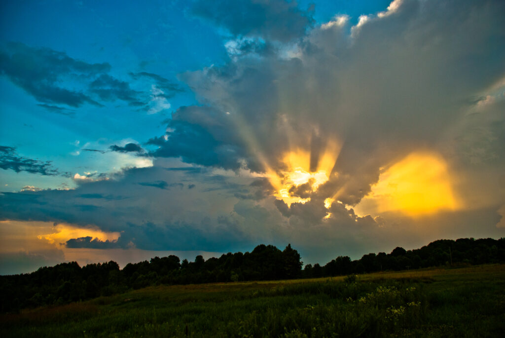 Skies above North Carolina foo